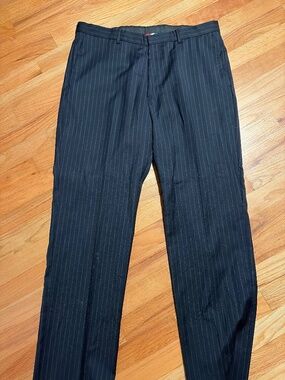 J. Crew pinstripe suit pants